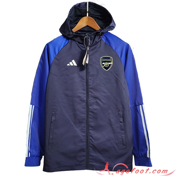 Coupe-Vent Arsenal Bleu Marine 2023/2024 -04