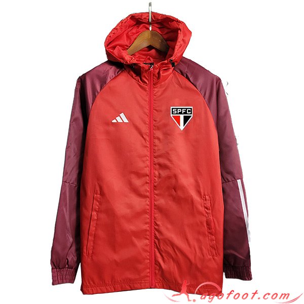 Coupe-Vent Sao Paulo FC Rouge 2023/2024 -04