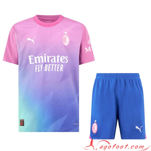 Ensemble Maillot Milan AC Third + Short 2023/2024