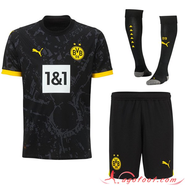 Ensemble Maillot Dortmund Exterieur (Short + Chaussettes) 2023/2024