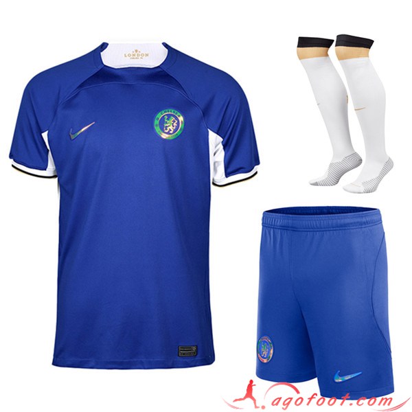 Ensemble Maillot FC Chelsea Domicile (Short + Chaussettes) 2023/2024