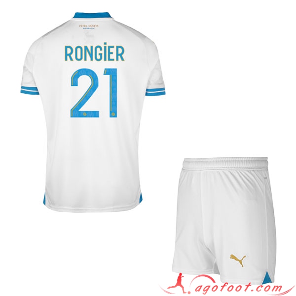 Maillot de Foot Marseille (RONGIER #21) Enfants 2023/2024 Domicile