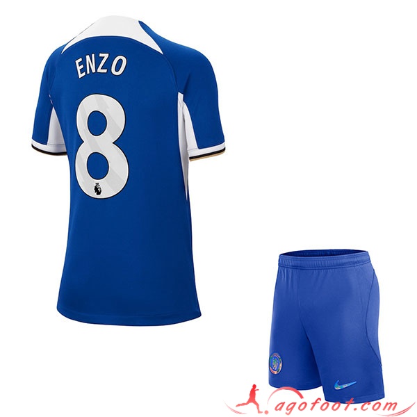 Maillot de Foot Chelsea (NKUNKU #8) Enfants 2023/2024 Domicile