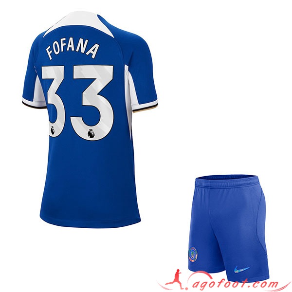 Maillot de Foot Chelsea (FOFANA #33) Enfants 2023/2024 Domicile
