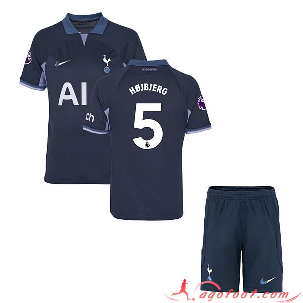 Maillot de Foot Tottenham Hotspur (HÖJBJERG #5) Enfants 2023/2024 Exterieur