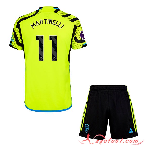 Maillot de Foot Arsenal (MARTINELLI #11) Enfants 2023/2024 Exterieur