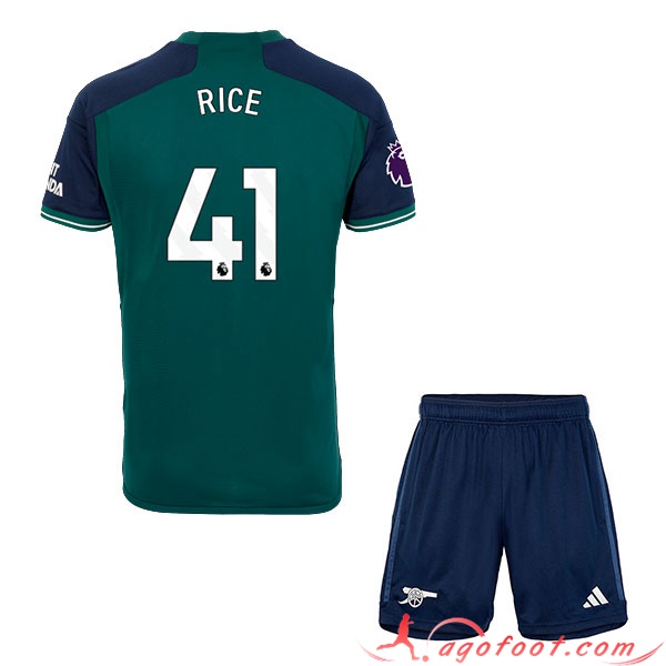 Maillot de Foot Arsenal (RICE #41) Enfants 2023/2024 Third