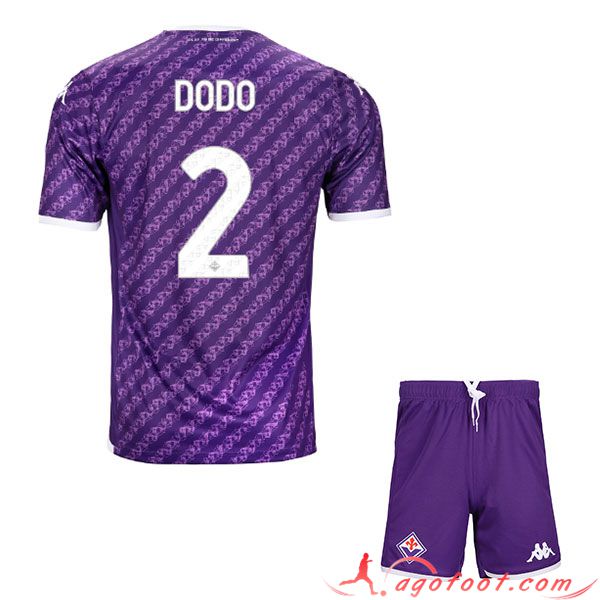 Maillot de Foot ACF Fiorentina (DODO #2) Enfants 2023/2024 Domicile