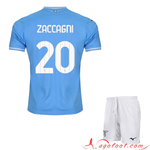 Maillot de Foot SS Lazio (ZACCAGNI #20) Enfants 2023/2024 Domicile
