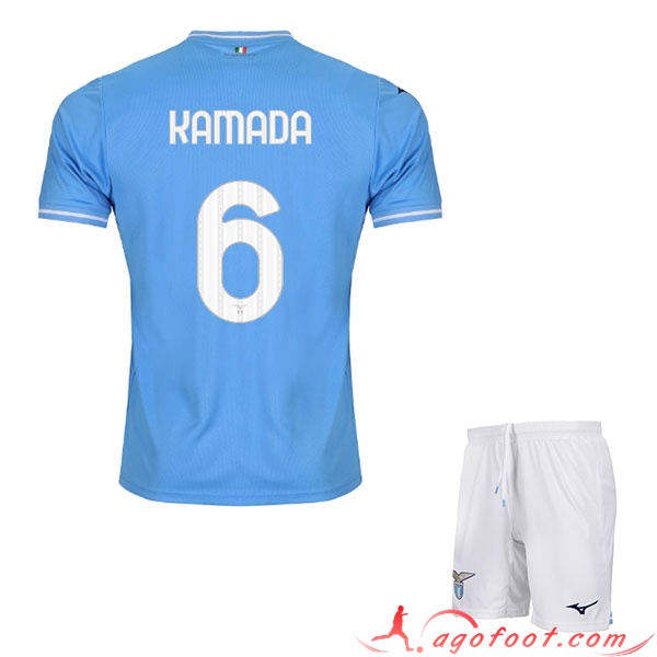 Maillot de Foot SS Lazio (KAMADA #6) Enfants 2023/2024 Domicile