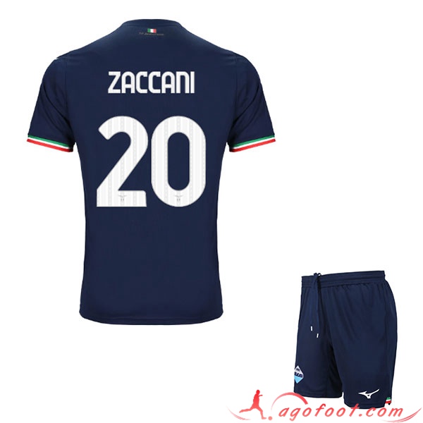 Maillot de Foot SS Lazio (ZACCAGNI #20) Enfants 2023/2024 Exterieur