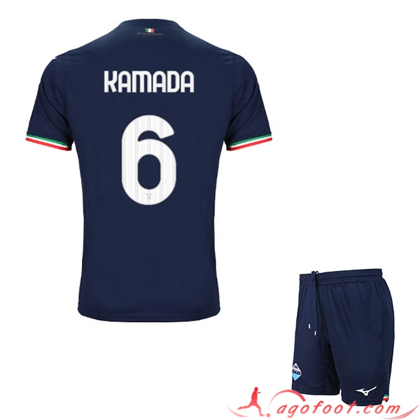 Maillot de Foot SS Lazio (KAMADA #6) Enfants 2023/2024 Exterieur