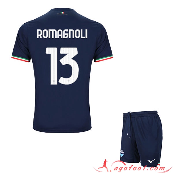 Maillot de Foot SS Lazio (ROMAGNOLI #13) Enfants 2023/2024 Exterieur
