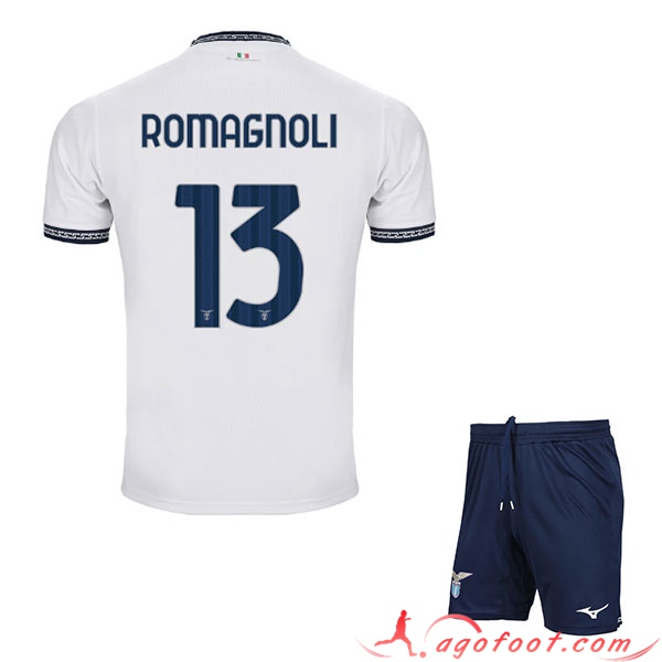 Maillot de Foot SS Lazio (ROMAGNOLI #13) Enfants 2023/2024 Third