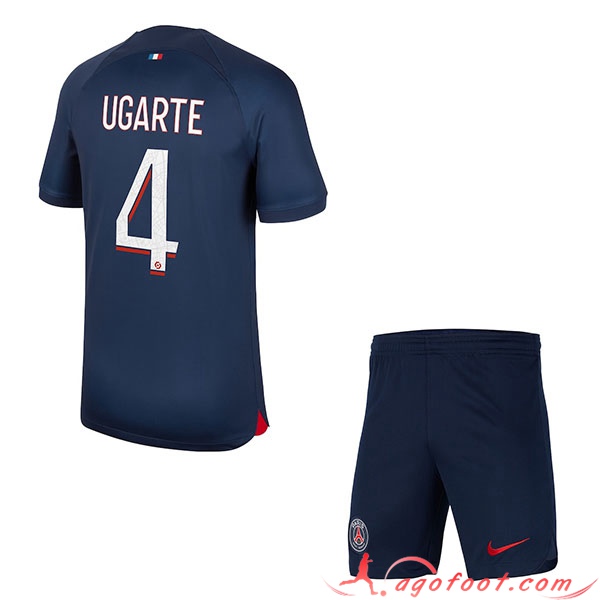 Maillot de Foot PSG (UGARTE #4) Enfants 2023/2024 Domicile
