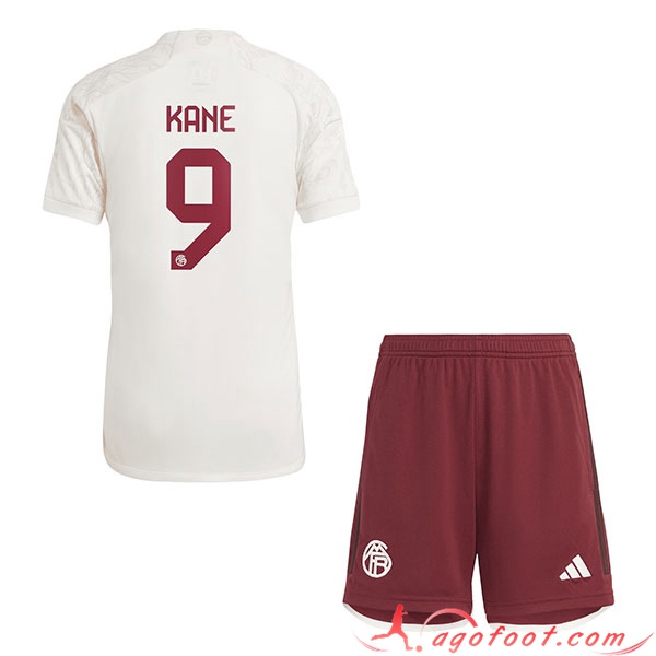 Maillot de Foot Bayern Munich (KANE #9) Enfants 2023/2024 Third