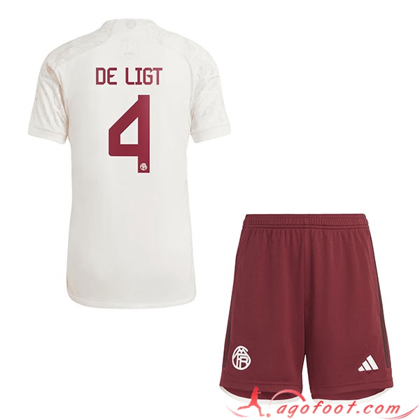 Maillot de Foot Bayern Munich (DE LIGT #4) Enfants 2023/2024 Third