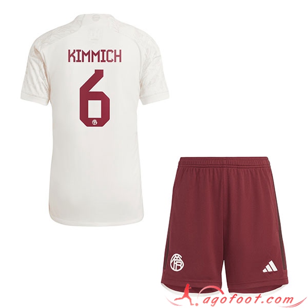 Maillot de Foot Bayern Munich (KIMMICH #6) Enfants 2023/2024 Third