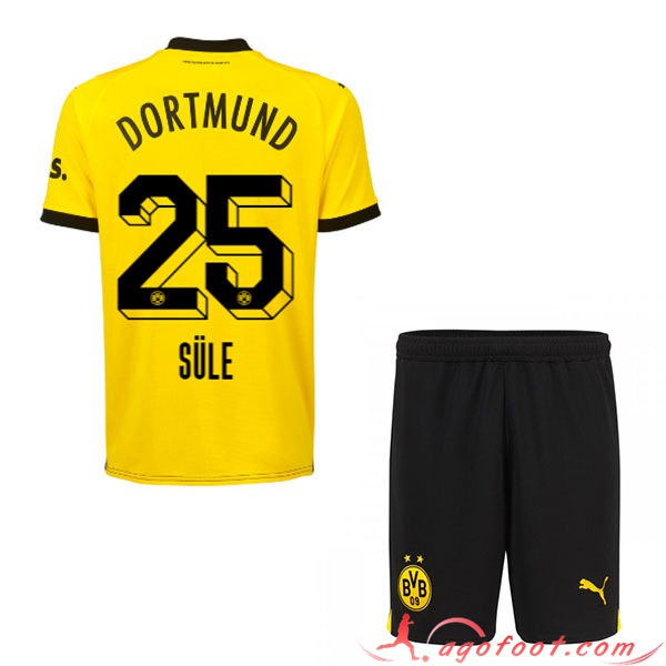 Maillot de Foot Dortmund BVB (SÜLE #25) Enfants 2023/2024 Domicile