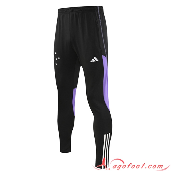 Pantalon Foot Cruzeiro EC Noir 2023/2024