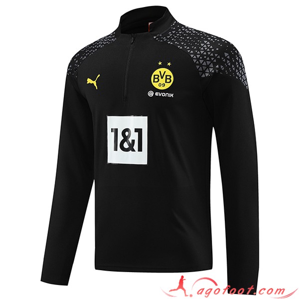 Sweatshirt Training Dortmund Noir 2023/2024