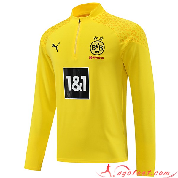 Sweatshirt Training Dortmund Jaune 2023/2024