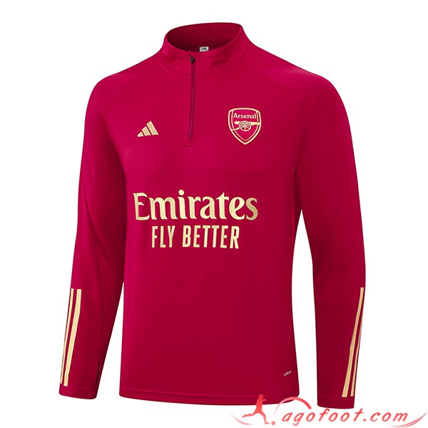 Sweatshirt Training Arsenal Rouge 2023/2024 -03