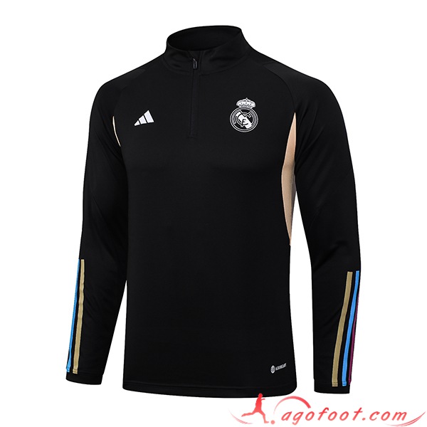 Sweatshirt Training Real Madrid Noir 2023/2024