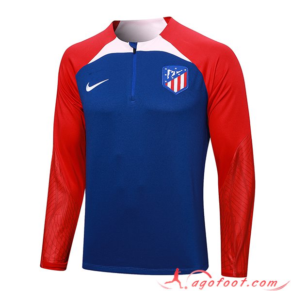 Sweatshirt Training Atletico Madrid Bleu 2023/2024