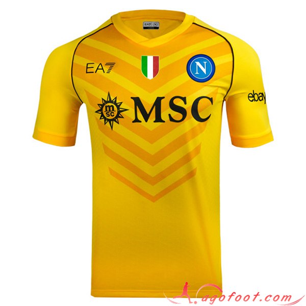 Maillot de Foot SSC Naples Jaune 2023/2024
