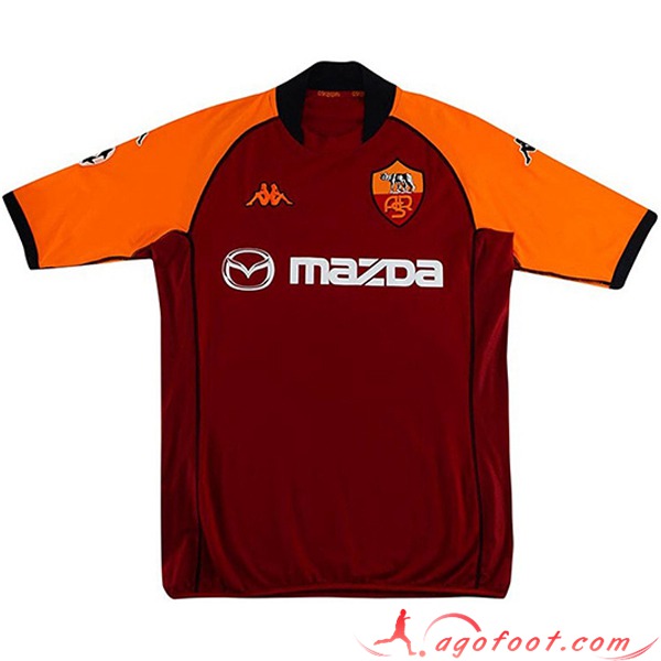 Maillot de Foot AS Roma Retro Domicile 2002/2003
