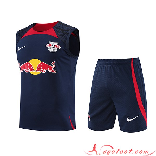 Ensemble Training Debardeur + Shorts RB Leipzig Bleu Marine 2023/2024