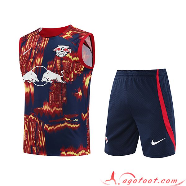 Ensemble Training Debardeur + Shorts RB Leipzig Rouge/Bleu 2023/2024
