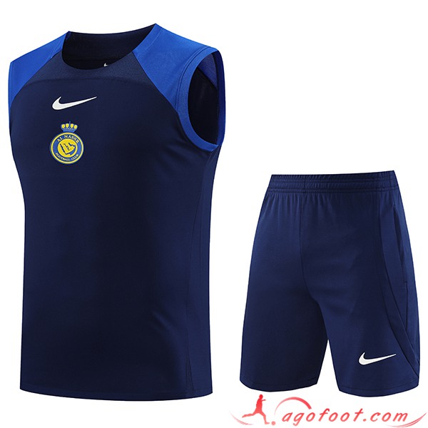 Ensemble Training Debardeur + Shorts Al-Nassr FC Bleu Marine 2023/2024