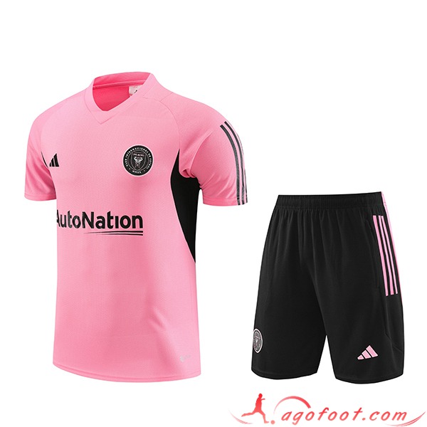 Ensemble Training T-Shirts + Shorts Inter Miami CF Rose 2023/2024