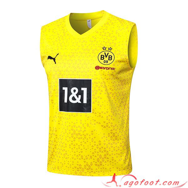 Training Debardeur Dortmund Jaune 2023/2024