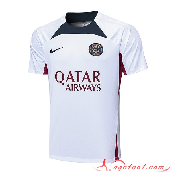 Training T-Shirts PSG Blanc 2023/2024 -05