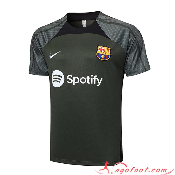Training T-Shirts FC Barcelone Vert 2023/2024 -06