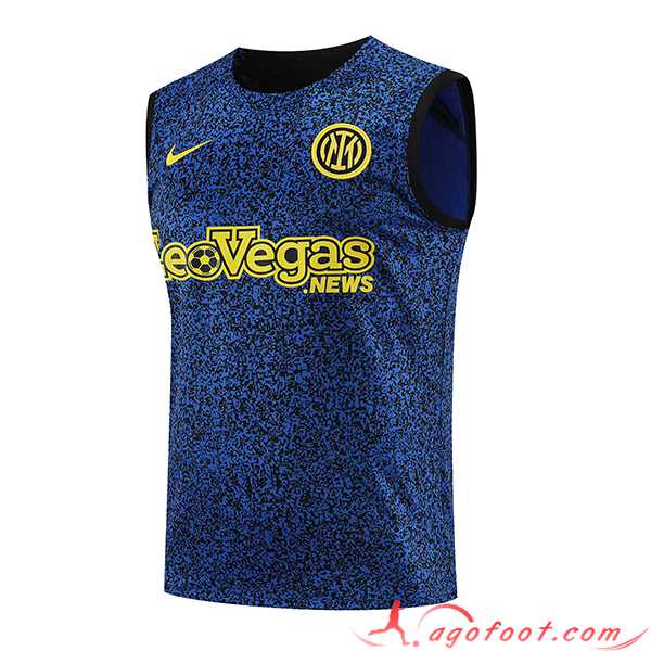 Training Debardeur Inter Milan Bleu Marine 2023/2024