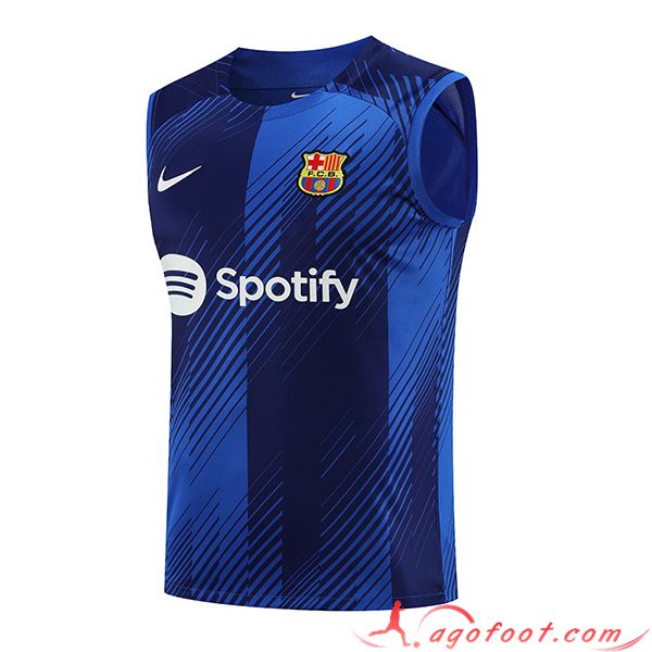 Training Debardeur FC Barcelone Bleu 2023/2024 -04