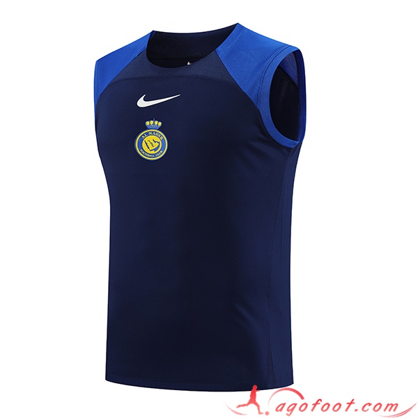 Training Debardeur Al-Nassr FC Bleu Marine 2023/2024