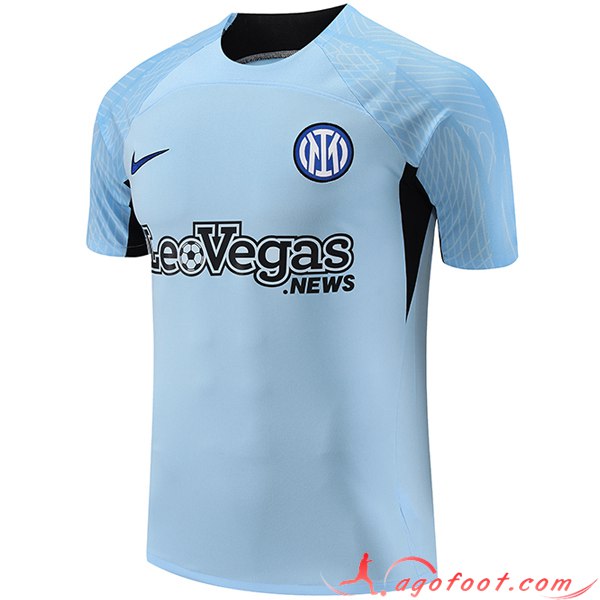 Training T-Shirts Inter Milan Bleu Clair 2023/2024 -02