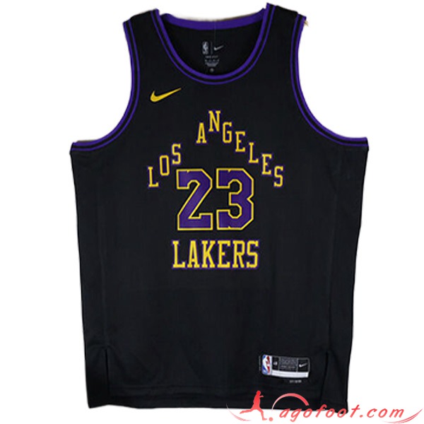Maillot Los Angeles Lakers (JAMES #23) 2023/24 Noir