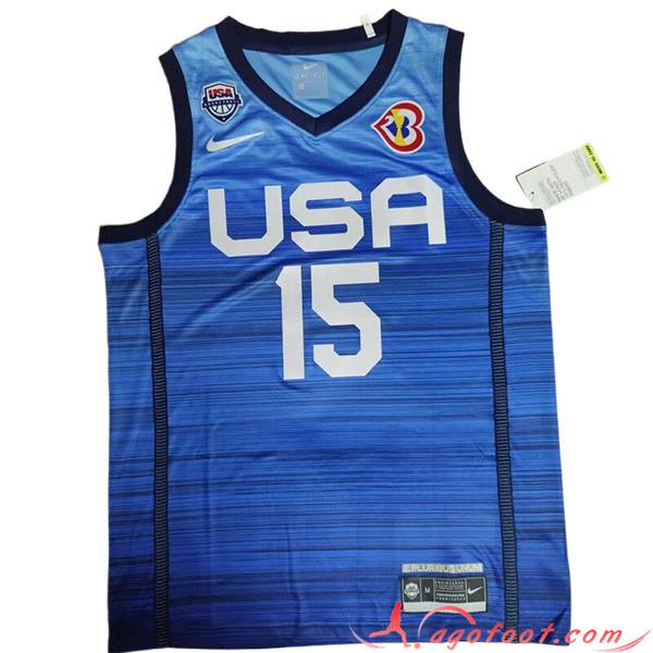 Maillot USA (REAVES #15) 2023/24 Bleu