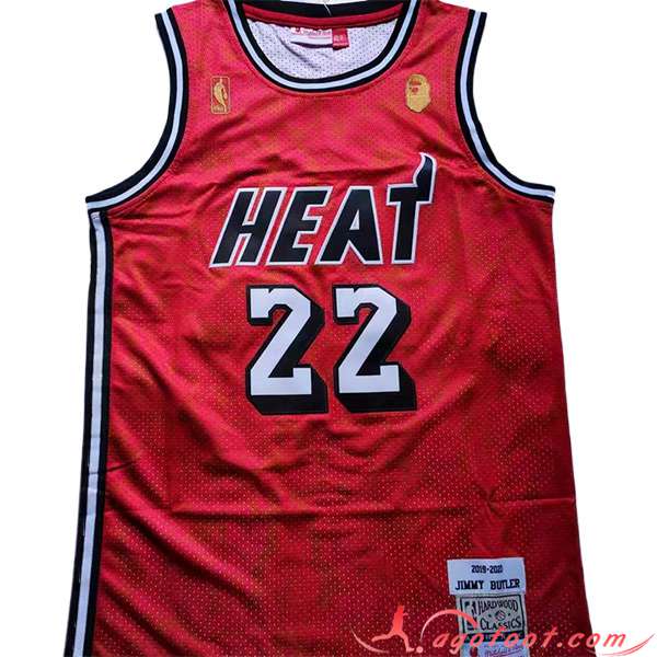 Maillot Miami Heat (BUTLER #22) 2023/24 Rouge -04