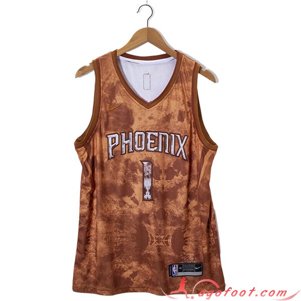 Maillot Phoenix Suns (BOOKER #1) 2023/24 Brun