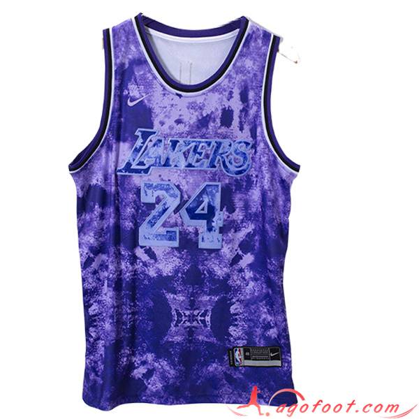 Maillot Los Angeles Lakers (BRYANT #24) 2023/24 Pourpre