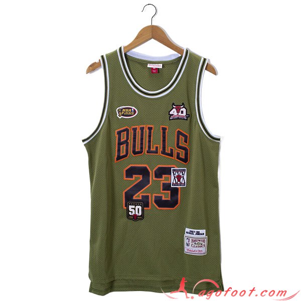 Maillot Chicago Bulls (JORDAN #23) 2023/24 Vert