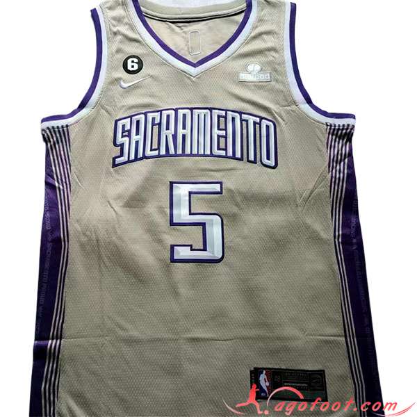 Maillot Sacramento Kings (FOX #5) 2023/24 Brun