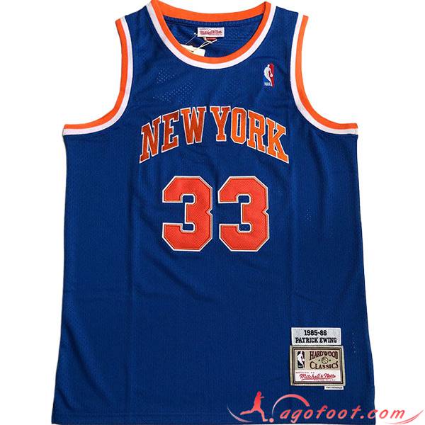 Maillot New York Knicks (EWING #33) 2023/24 Bleu